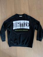 Zwarte h&m sweater Mt 158/164, Ophalen of Verzenden, Zo goed als nieuw, Jongen, Trui of Vest