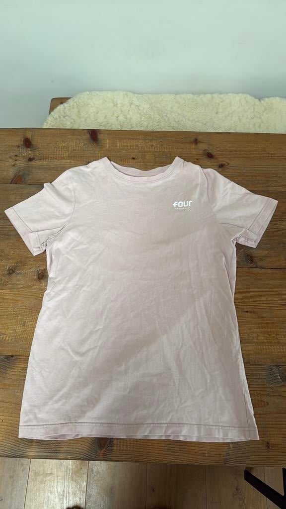 Four t-shirt lichtroze kids, Ophalen of Verzenden, Gebruikt