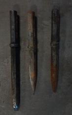 Breekhamer beitels, Hex 32, zeskantopname 32 mm met kraag, Doe-het-zelf en Verbouw, Ophalen of Verzenden, Gebruikt, Boor- en/of Breekhamer
