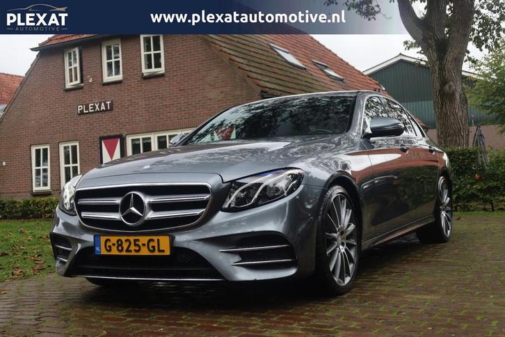 Mercedes-Benz E-klasse 200 Prestige Plus Aut. | AMG-Pakket |, Auto's, Mercedes-Benz, Bedrijf, Te koop, E-Klasse, 360° camera, ABS