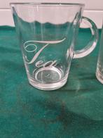 theeglazen van glas met tekst, Ophalen of Verzenden, 'T Olde Gre-j, Info@toldegrej.nl, Endepoelstraat 20f Didam