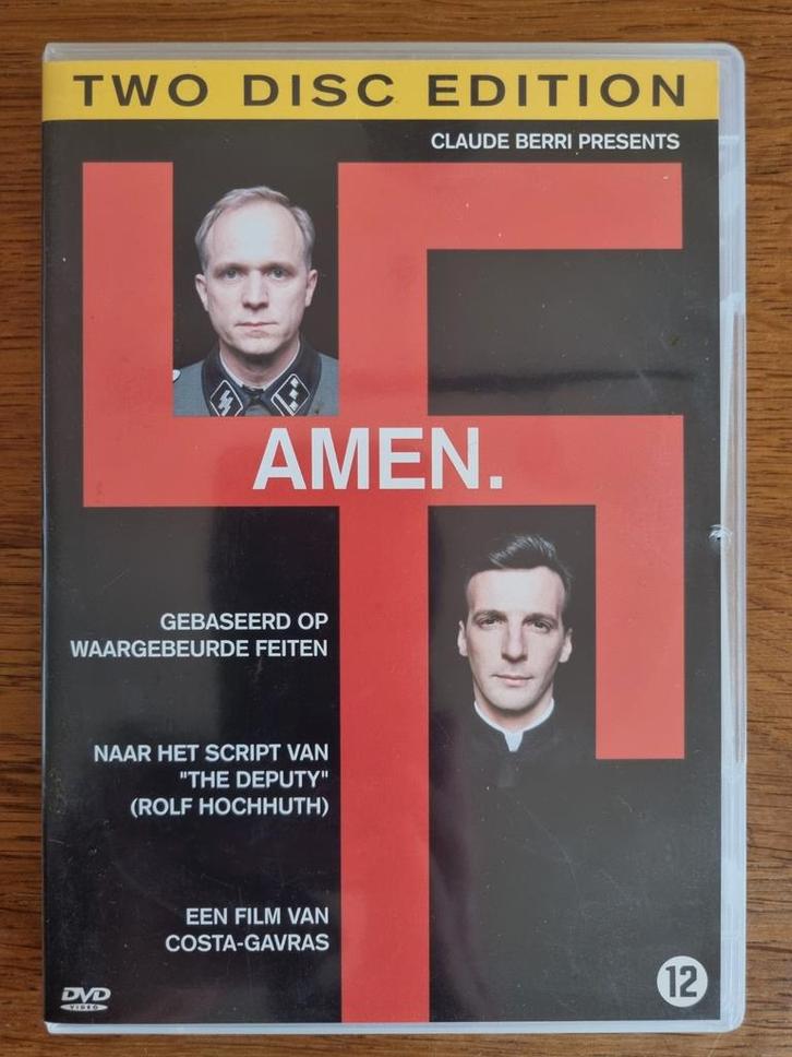 Amen. | Costa-Gavras (2xDVD), Cd's en Dvd's, Dvd's | Drama, Zo goed als nieuw, Drama, Vanaf 12 jaar, Ophalen of Verzenden