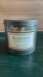 Vintage Redert’s ~Koffie & Zo~ huismelange koffie blik/bus, Ophalen of Verzenden, Zo goed als nieuw, Koffie