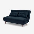 Slaapbank Tweepersoons - Made Haru Sofa - Velvet Blauw, Ophalen, Gebruikt, Blauw, Tweepersoons