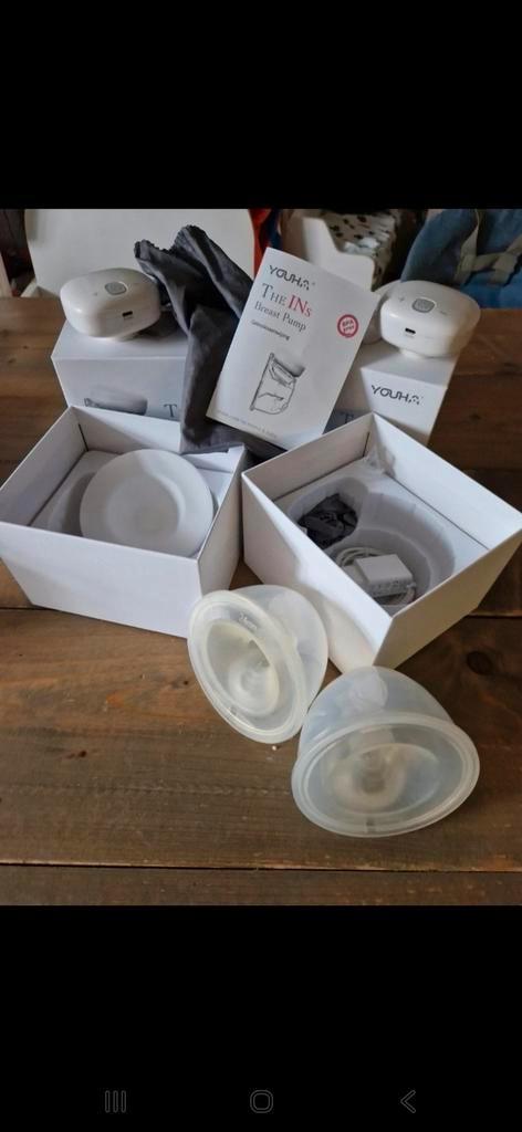 Youha INs elektrische borstkolf, Kinderen en Baby's, Babyvoeding en Toebehoren, Zo goed als nieuw, Borstkolf, Ophalen of Verzenden