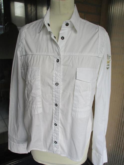 Aeronautica Militare, size L, Kleding | Dames, Blouses en Tunieken, Zo goed als nieuw, Maat 42/44 (L), Wit, Verzenden