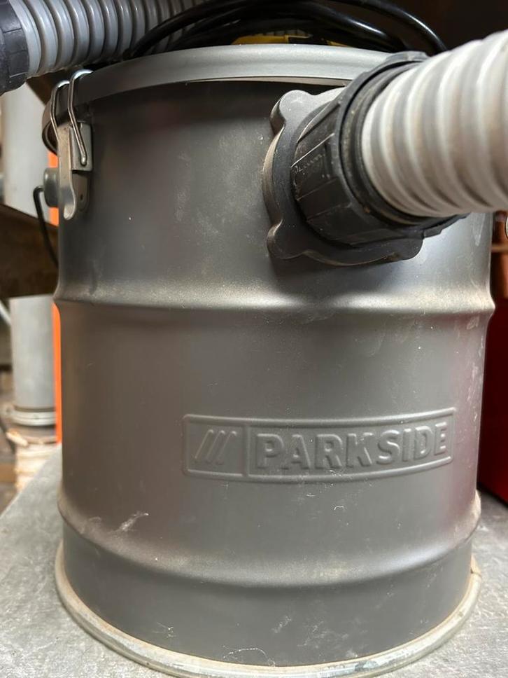 Parkside asstofzuiger PAS 500 D3, Witgoed en Apparatuur, Stofzuigers, Zo goed als nieuw, Stofzuiger, Minder dan 1200 watt, Reservoir