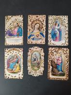 Antieke Devotieprentjes , 6 x, Ophalen of Verzenden