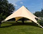 Chique Exclusieve Stertent Starflex. Starshade 14x14m. Creme, Ophalen of Verzenden, Nieuw, Stertent