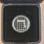 Zilveren gulden 2001 Proof, Ophalen of Verzenden, Koningin Beatrix, 1 gulden, Zilver