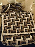 Schoudertas nieuw met ritsen nieuw, Sieraden, Tassen en Uiterlijk, Tassen | Schoudertassen, Ophalen, Nieuw, Bruin