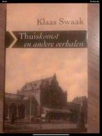 K. Swaak - Thuiskomst en andere verhalen, Boeken, Vervoer en Transport, Ophalen of Verzenden, Zo goed als nieuw
