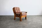 vintage fauteuil | jaren 60 | pine | Zweeds, Huis en Inrichting, Fauteuils, Gebruikt, Minder dan 75 cm, Timbeije@hotmail.com, Ophalen of Verzenden