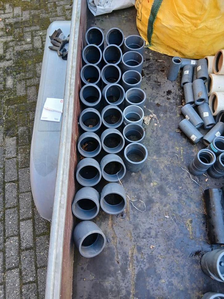 Pvc bochten pp bochten, Doe-het-zelf en Verbouw, Buizen en Afvoer, Nieuw, Bochten, Pvc, Minder dan 2 meter, 80 mm of meer, Ophalen