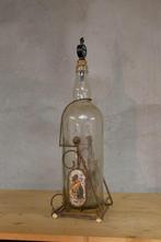 whiskey fles  kantelbaar    vintage, Antiek en Kunst, Ophalen of Verzenden