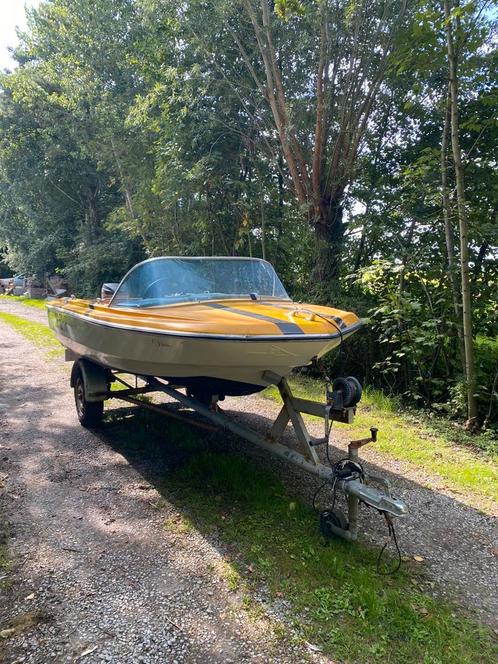 Beekman met 20 pk en trailer, Watersport en Boten, Kano's, Gebruikt, Drie personen of meer, Ophalen of Verzenden