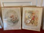 Twee prachtige platen Beatrix Potter, Gebruikt, Ophalen of Verzenden