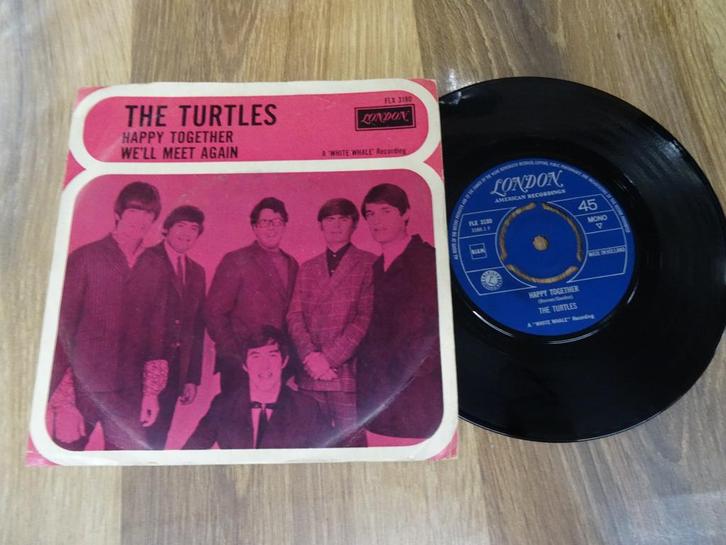 Top4000 The Turtles - Happy Togeher, Cd's en Dvd's, Vinyl Singles, Gebruikt, Single, Pop, 7 inch, Ophalen of Verzenden