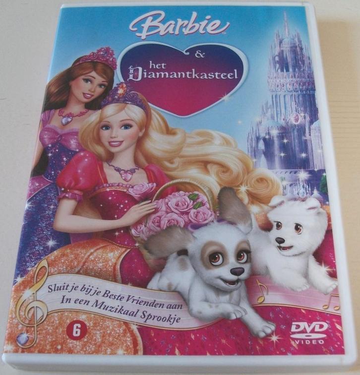 Dvd *** BARBIE *** Barbie en het Diamantkasteel, Cd's en Dvd's, Dvd's | Kinderen en Jeugd, Zo goed als nieuw, Film, Avontuur, Vanaf 6 jaar