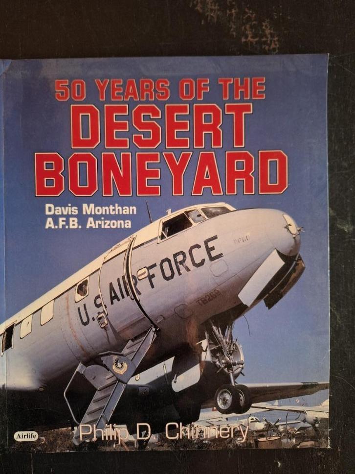 Desert Boneyard opslag US Air Force, Verzamelen, Militaria | Algemeen, Luchtmacht, Boek of Tijdschrift, Amerika, Ophalen of Verzenden