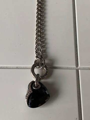 Ti Sento ketting met hart beschikbaar voor biedingen