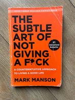 The Subtle Art of Not Giving a F*ck - Manson, Ophalen of Verzenden, Gelezen, Overige onderwerpen
