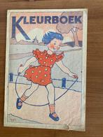 Vintage Nederlands kleurboek uit de oorlogsjaren (1940-1943), Ophalen of Verzenden, Gebruikt