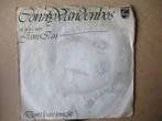 s5155 conny vandenbos / janis ian - don't leave tonight, Ophalen, Gebruikt, 7 inch, Single