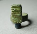 Romeinse Sleutel - Brons - 1e/3e eeuw - Bodemvondst - F, Ophalen of Verzenden