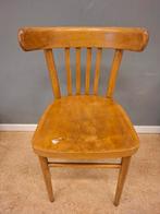 Ouderwetse schoolstoel, Ophalen, Gebruikt, Bruin, Vintage