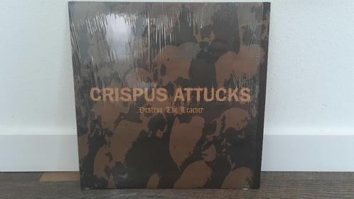 Crispus Attucks - Destroy The Teacher LP Plaat, Punk, Cd's en Dvd's, Vinyl | Rock, Gebruikt, Overige genres, 12 inch, Ophalen of Verzenden