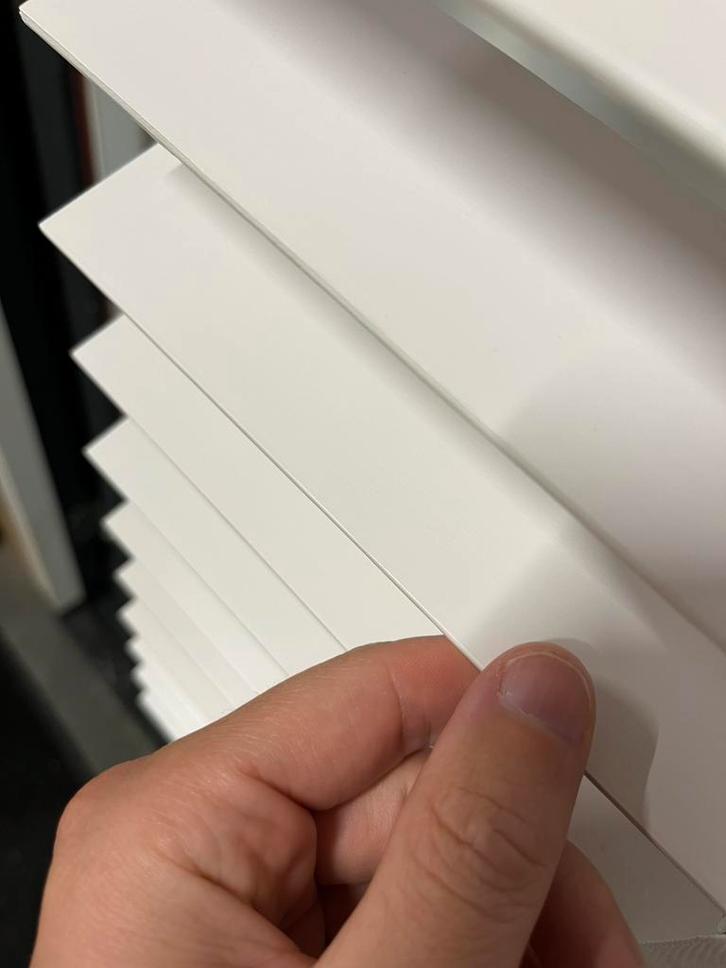 Houten jaloezie 160x220 VEEL MATEN! Wit,grijs,zwrt, Huis en Inrichting, Stoffering | Gordijnen en Lamellen, Nieuw, 200 cm of meer