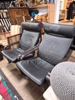 Twee comfortabele relaxstoelen, Huis en Inrichting, Fauteuils, Ophalen, Minder dan 50 cm, Gebruikt, Minder dan 75 cm