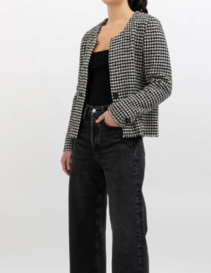 Isabel Marant Etoile mooi houndstooth  jasje Fr mt 38 Nl 36, Kleding | Dames, Jasjes, Kostuums en Pakken, Zo goed als nieuw, Jasje