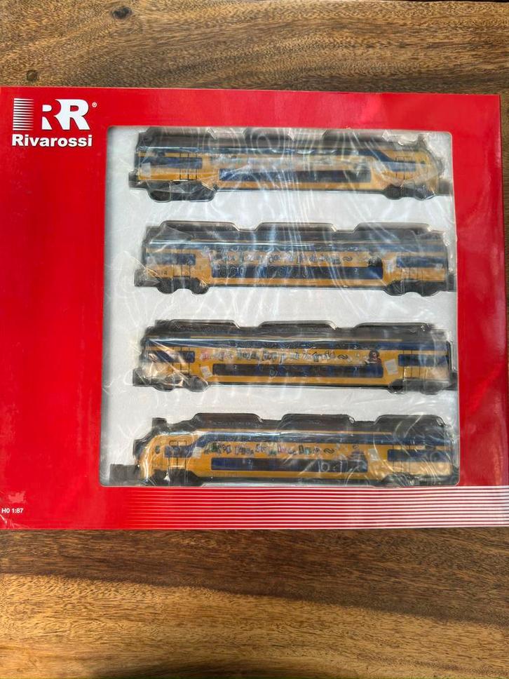 Rivarossi H0 lekker lezen trein VIRM NS HR2359 zeldzaam, Hobby en Vrije tijd, Modeltreinen | H0, Zo goed als nieuw, Locomotief