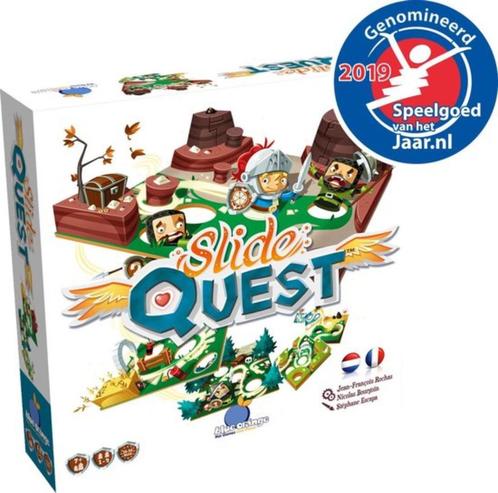 Slide Quest, Hobby en Vrije tijd, Gezelschapsspellen | Bordspellen, Zo goed als nieuw, Een of twee spelers, Drie of vier spelers