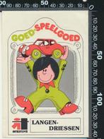 Sticker: Intertoys - Langen Driessen (2), Verzamelen, Verzenden, Zo goed als nieuw, Bedrijf of Vereniging