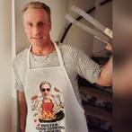 BBQ. gezellige grappige schorten nu bij SH1RTS & SUGAR, Verzenden, Nieuw, Wit, Schort