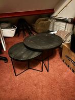 2 tafeltjes opknappers!, Gebruikt, 50 tot 100 cm, Rond, Ophalen of Verzenden