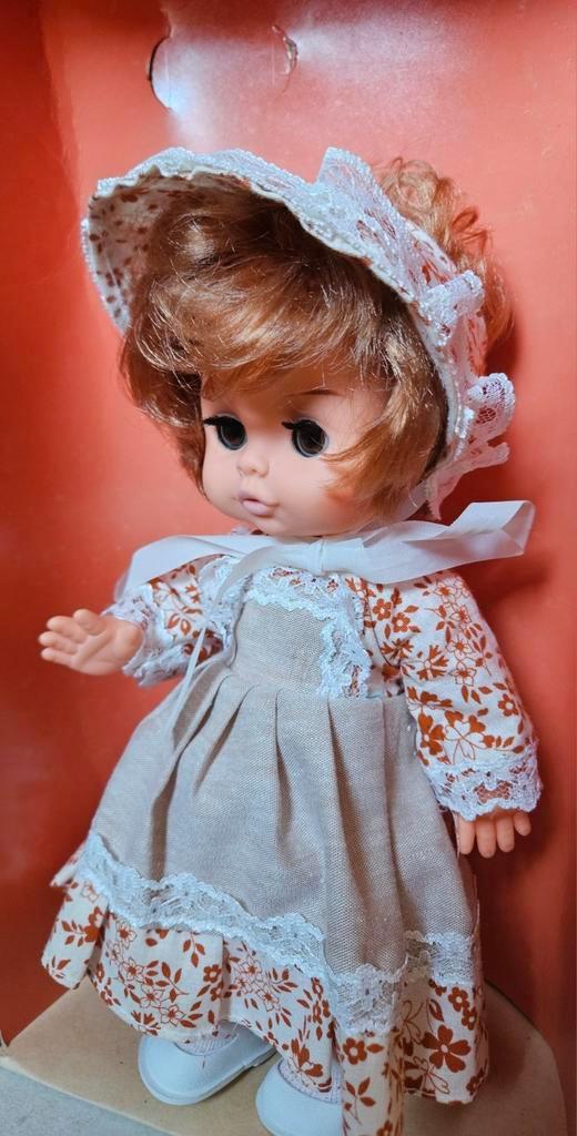 Vintage Biggi pop uit Oost Duitsland jaren 70 originele doos, Verzamelen, Poppen, Nieuw, Pop, Ophalen of Verzenden