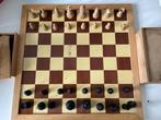 Homas schaakbord dambord schaakstukken damstenen, Een of twee spelers, Gebruikt, Ophalen of Verzenden