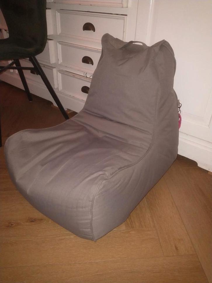 Kinder zitzak van Puffi. Grijs, Huis en Inrichting, Zitzakken, Gebruikt, Zitzak, Grijs, Ophalen of Verzenden