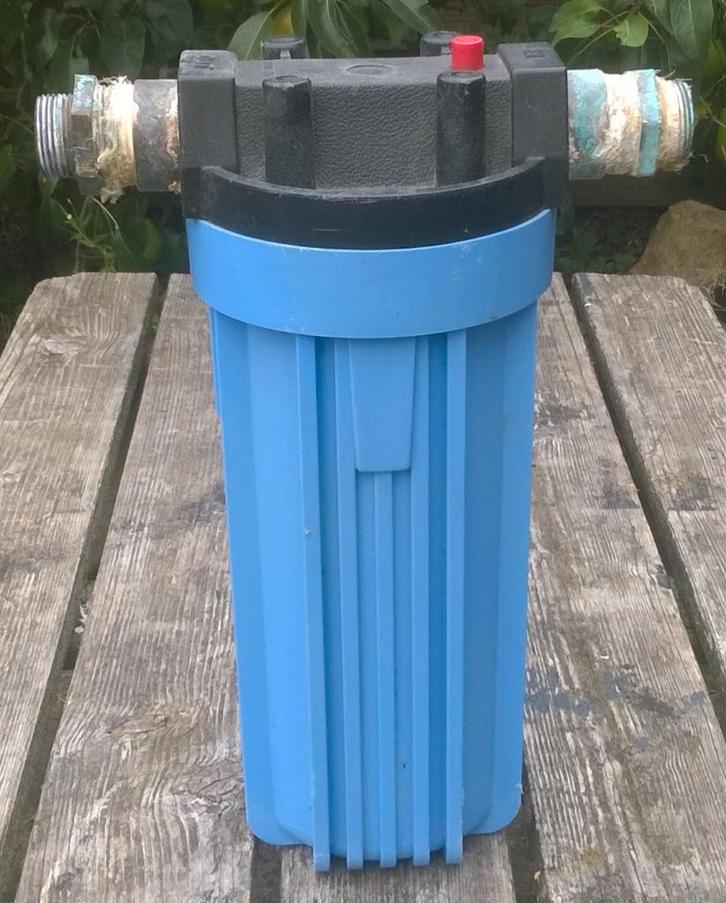 Waterfilter Blue 10 inch - 25 cm, Caravans en Kamperen, Camper-accessoires, Gebruikt, Ophalen of Verzenden