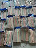 Plastic rietjes 100 stuk per pak, Ophalen of Verzenden, Nieuw, Feestartikel, Overige