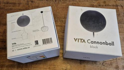 Twee Umage Vita Cannonball plafondkap, snoer en fitting, Huis en Inrichting, Lampen | Hanglampen, Zo goed als nieuw, 75 cm of meer