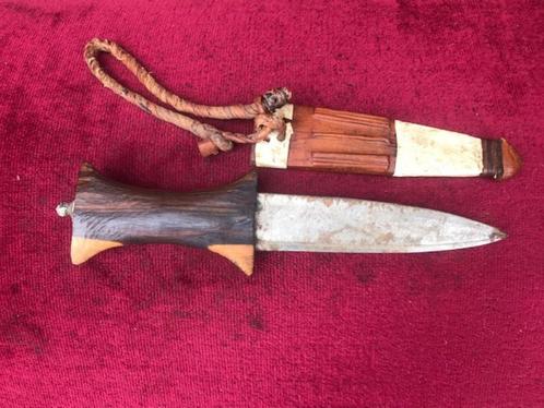 Afrikaanse dolk, ca 1960, handwerk, Verzamelen, Militaria | Algemeen, Landmacht, Mes of Dolk, Ophalen of Verzenden