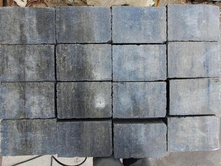 Restpartij tuintegels 43m2, Tuin en Terras, Tegels en Klinkers, Nieuw, Terrastegels, Beton, 10 m² of meer, Gecoat, Ophalen of Verzenden