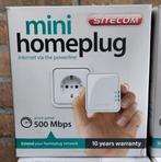 Sitecom LN-550 Mini Homeplug 500 Mbps, Ophalen of Verzenden, Nieuw