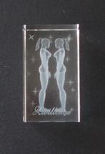 Glazen beeld "Tweelingen" (nieuw), Ophalen of Verzenden, Nieuw