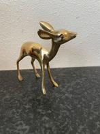 Koperen Bambi Beeldje - Vintage Decoratie, Antiek en Kunst, Ophalen of Verzenden, Koper
